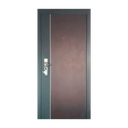 Puerta de Seguridad Premium Carilo UV 96  x 205 x 70 mm - Roble-Nogal