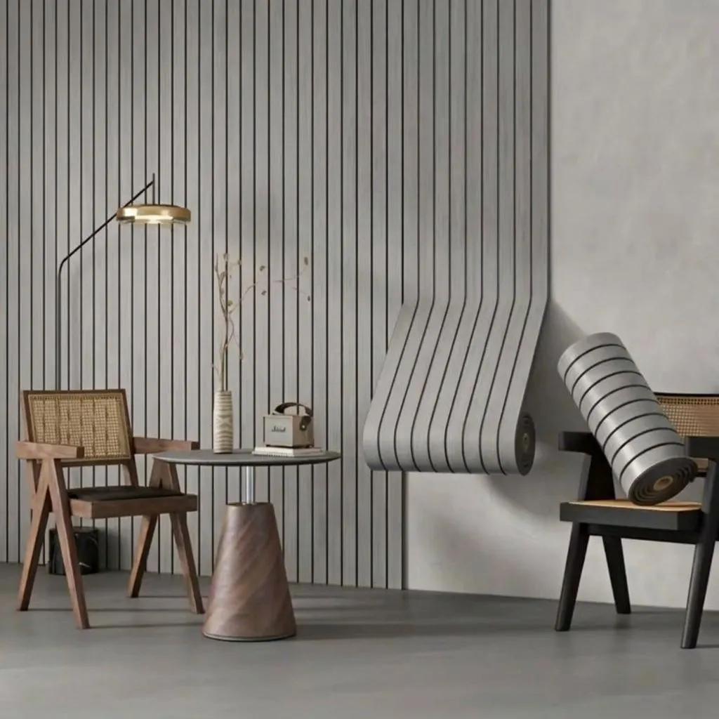 [RWPVARG01] Revestimiento Autoadhesivo (Rollo) - Wall Panel - Linea Mile (Gris Ceniza (6))