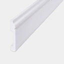 Zócalo Moldurado Linea Mile Blanco