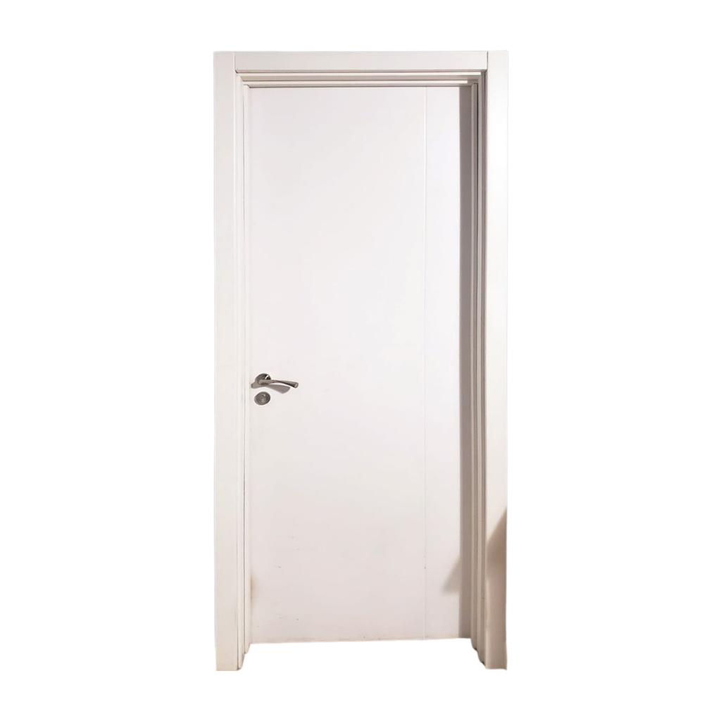 Puerta Placa Premium  Blanca/Haya/Cendro/Wengue 204 x 858 (Blanco)