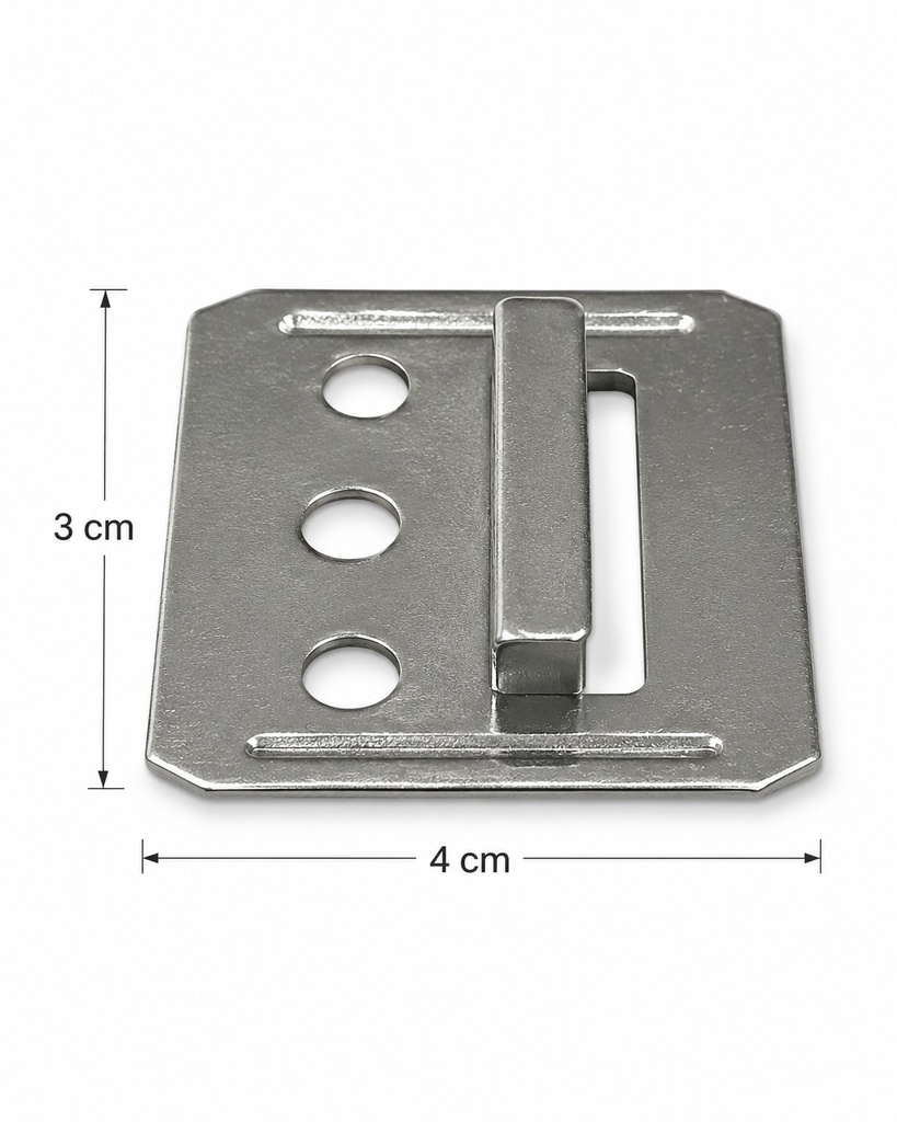 Clips Metalicos para Wall Panel  Linea Mile