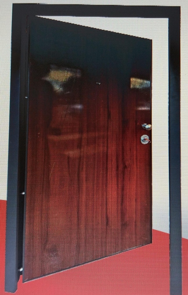 Puerta de Seguridad Premium Blindada 2050 x 960 x 70 (Derecha)