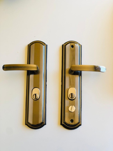 Manija (Doble) para puerta de Seguridad