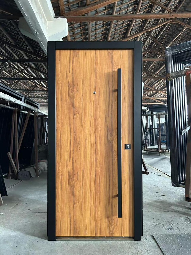 Puertas Terranova 70 mm - Simil Madera con barral