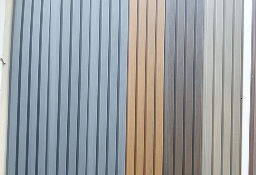 Wall Cladding WPC Co-Extrusion - GD - Teak/Light Grey