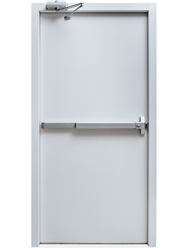 [PBPAB105] Puerta de Seguridad Premium Tierra de Fuego - Antipanico 105 cm x 205 cm x 70 mm