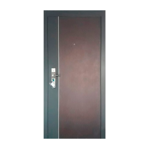 Puerta de Seguridad Premium Carilo UV 96  x 205 x 70 mm - Roble-Nogal